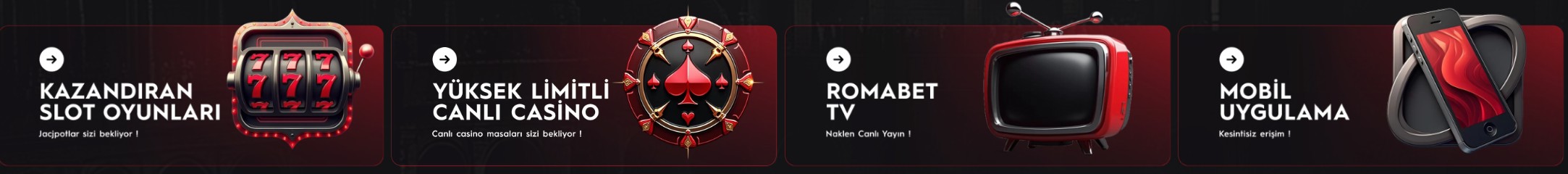 Romabet slot oyunları galerisi